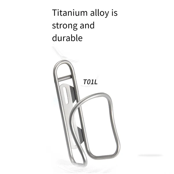 

ABML Bicycle Kettle Rack Titanium Alloy Hollow Riding Water Bottle Cage Holder with Screws Bike Cycling Accessories Style A Bicy