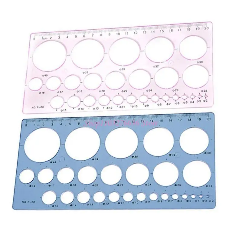 R6FD Breast Flange Nipple Ruler 27Ukuran Diameter Breastpump Flange Sizing Ruler