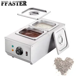 Chocolate Tempering Machine,Stainless Steel Electric Commercial Food Warmer For Chocolate/Milk/Cream Melting and Heating