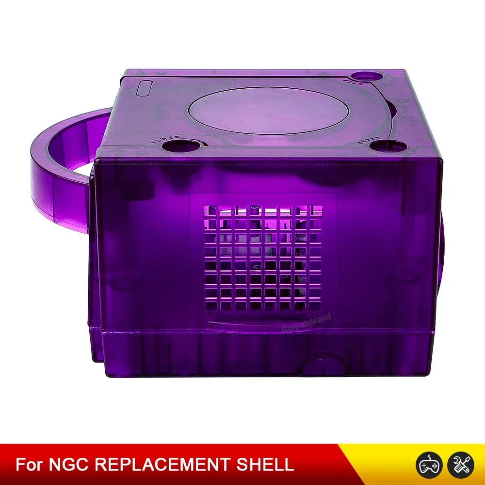NEUE 6 CLORS Für Gamecube NGC Ersatz Shell Transparent Fall für Gamecube NGC GC Spielkonsole DOL-101/DOL-001 Dropshipping – Detail 27