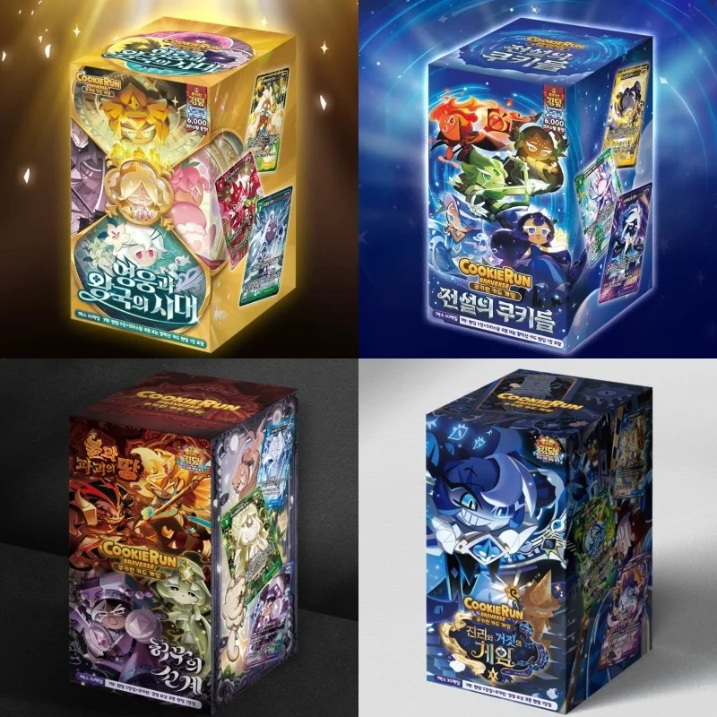 

Cookierun Korean Authentic Cookierun Kingdom Battle Trading Cards Series 3 To 9 Collectible Anime Game Cards For Card Collectors