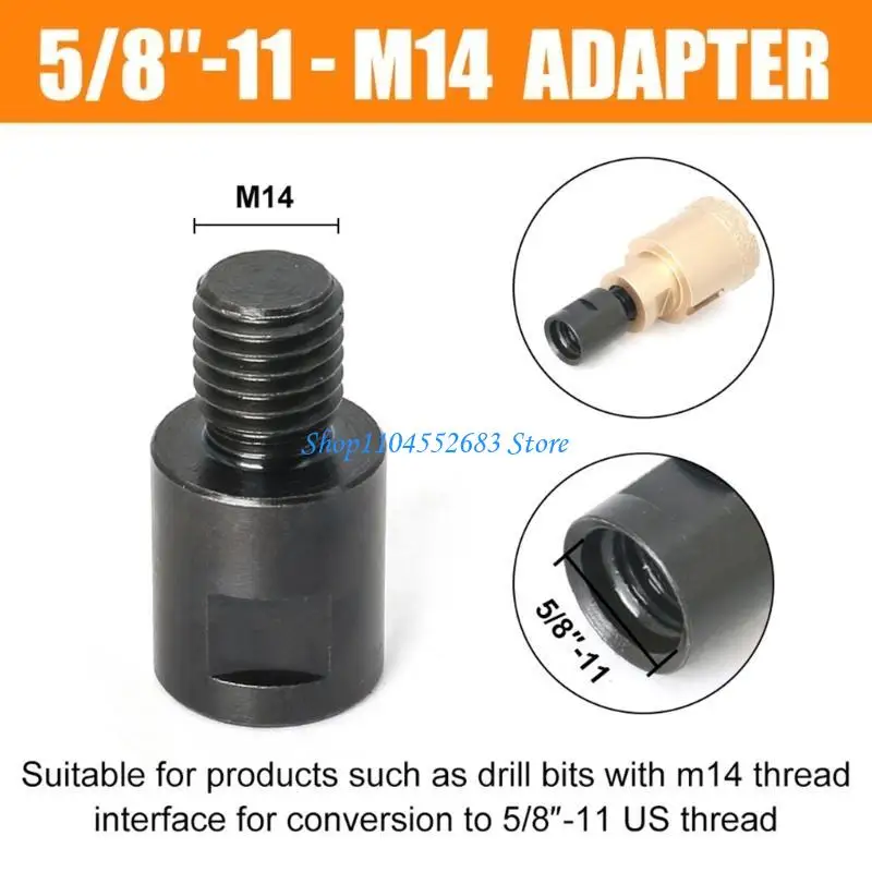 Y6GD 4PCS Angles Grinder Interfaces Connector Carbon Steel para Polishing Pad & Placs