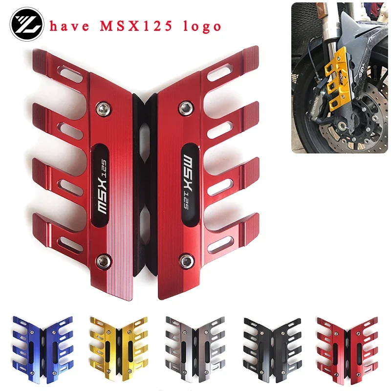 

Motorcycle Accessories Front Brake Disc Caliper Brake caliper Guard Protector Cover For HONDA MSX125 MSX 125 MSX125 2013-2025+