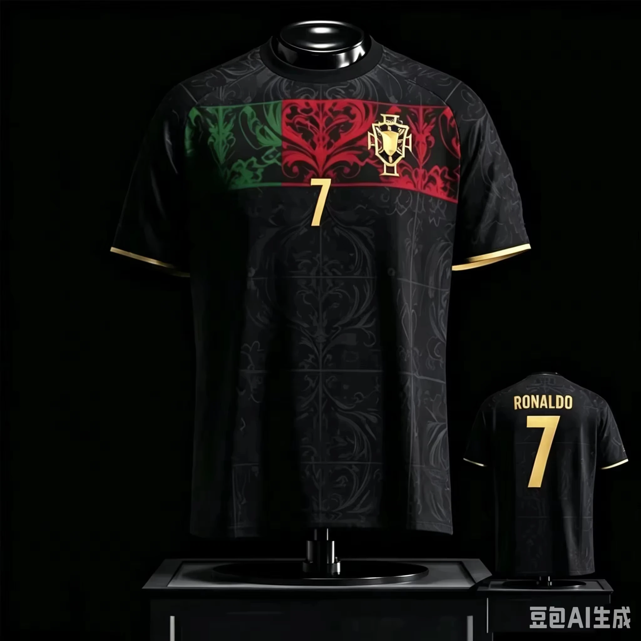 2026 New Cristiano Ronaldo Commemorative Edition Jersey_T-Shirt Portugal Team Men's/Women's Sports And Casual Fashion Tops