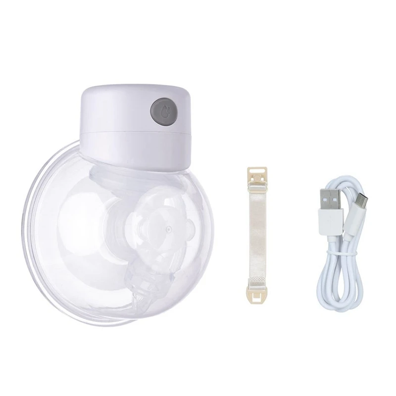 

S12 Wearable Electric Breast Pump Silent Invisible Hands Free Breast Pump Comfort Milk Collector Milk Puller Easy To Use