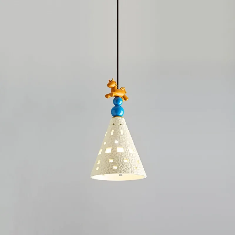 Cream wind children's room bedroom bedside lamp aisle restaurant bar chandelier