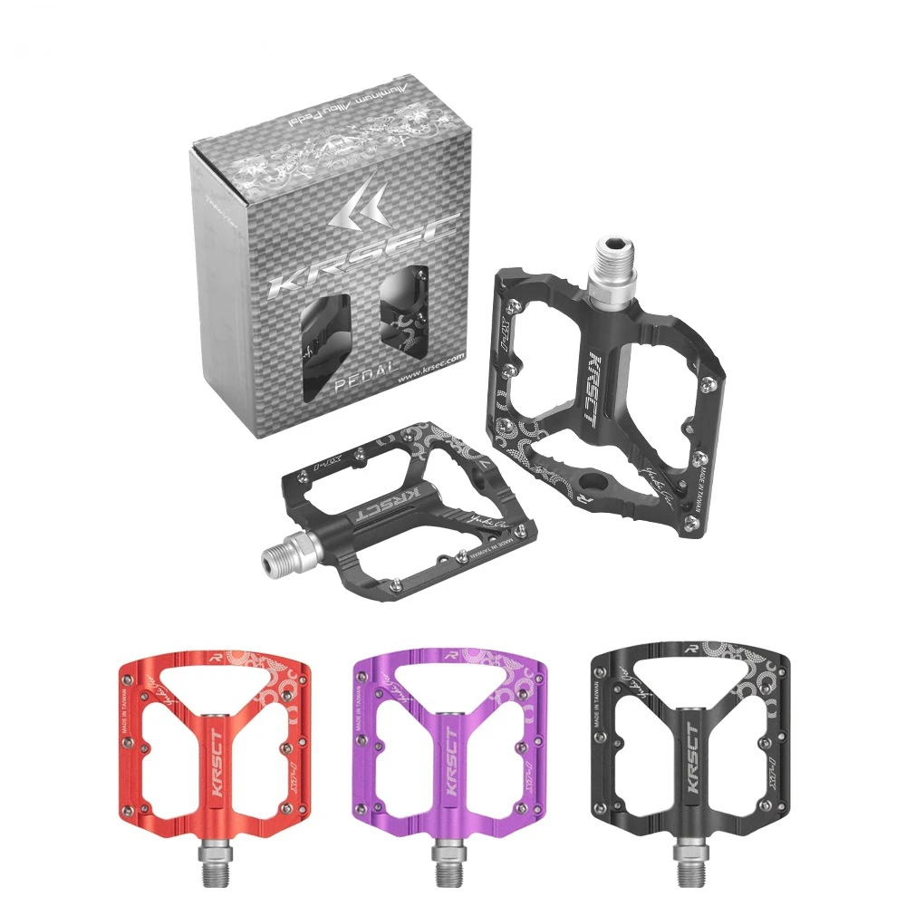 

Bike Pedals Ultralight Aluminum Sealed Bearings Road Bmx Mtb Pedals Non-Slip Bicycle Pedal Waterproof Bicycle Accessories