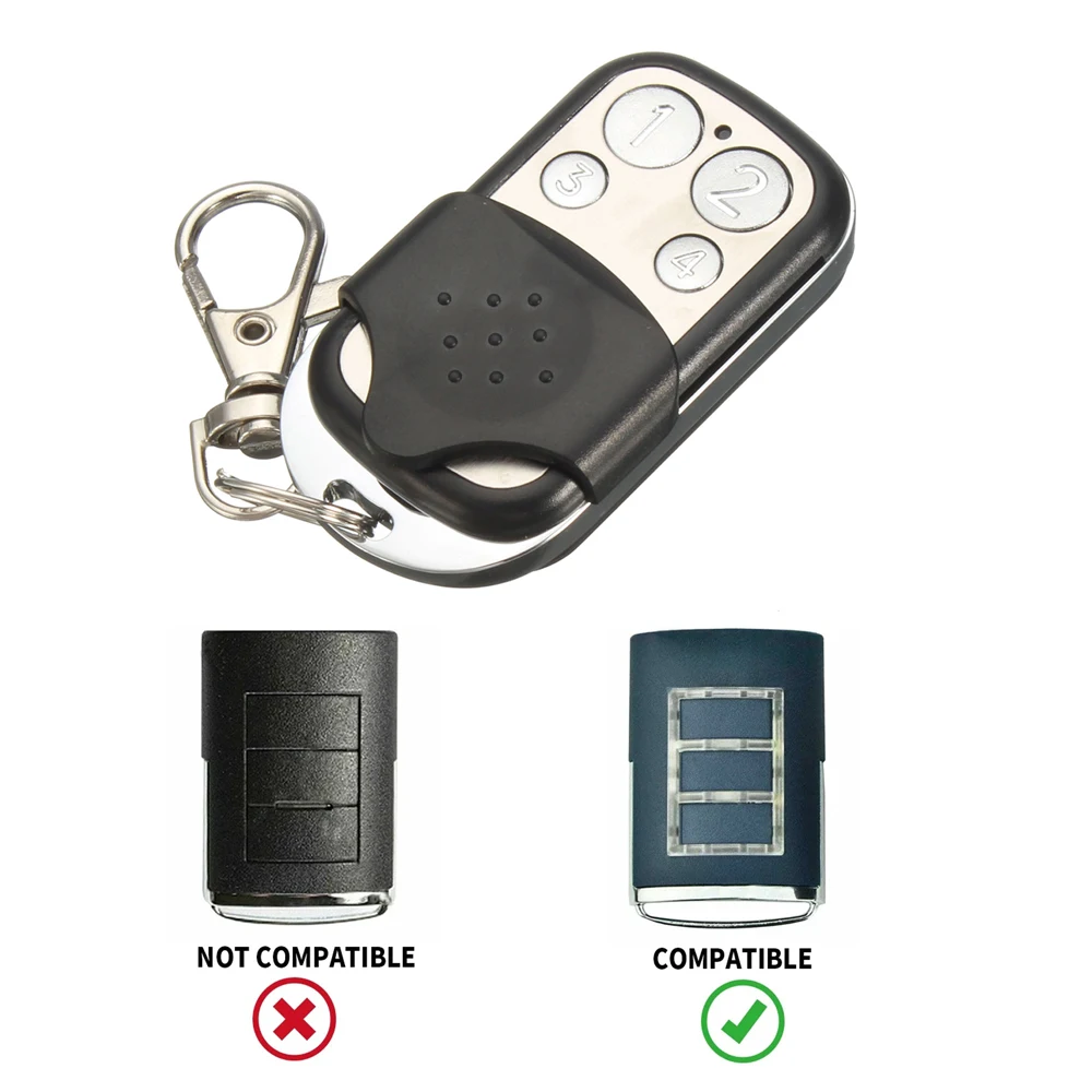1-20pcs 433MHz Boss BHT3/BHT-3/HT3/BOSS 6 433MHz BOL4/BOL6/OL4 Garage Door Remote Control BOSS 433 Gate Opener