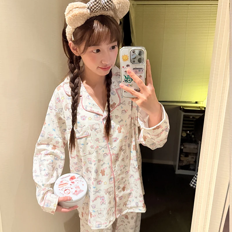 

Комплекты пижам из красного хлопка для женщин: шелковистая однотонная летняя ночная одежда, тонкая, гладкая, приятная для кожи, элегантная, романтичная одежда для сна и отдыха