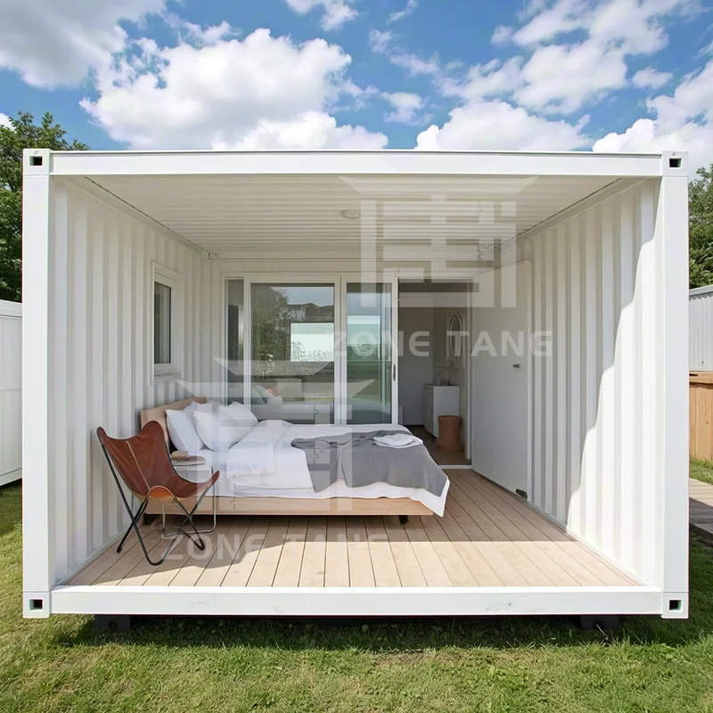 منازل حاويات جميلة، منازل سكنية مؤقتة مقاومة للحرارة، منزل معيار قابل للتخصيص، عبوة مسطحة للمنزل