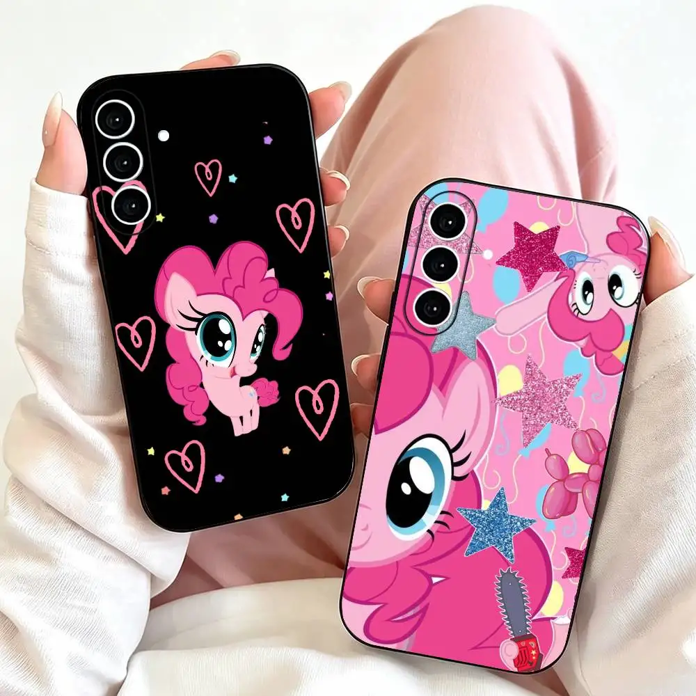 My Little P-Pony Wave  Phone Case Black Silicone Soft For Samsung Galaxy A73,A72,A71,A70,A53,A52,A51