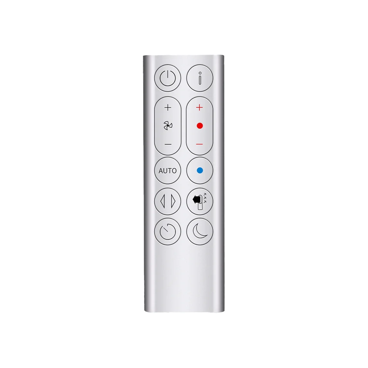 

Replacement Remote Control Suitable for Dyson HP04 HP05 HP07 Air Purifier Leafless Fan Remote Control Silver