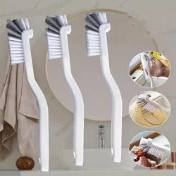 1/3Pcs Kitchen Scrub Brush Long Handle Cleaning Brush Stiff Bristle Brush for Clean Dish Sink Window Track Corner Crevice