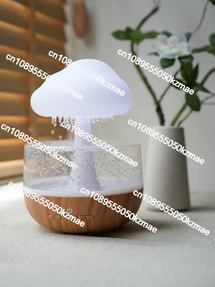 

Easy Life Multifunctional Creative Night Light Dopamine White Noise Raindrop Sound Healing Help Sleep Humidification Diffuser