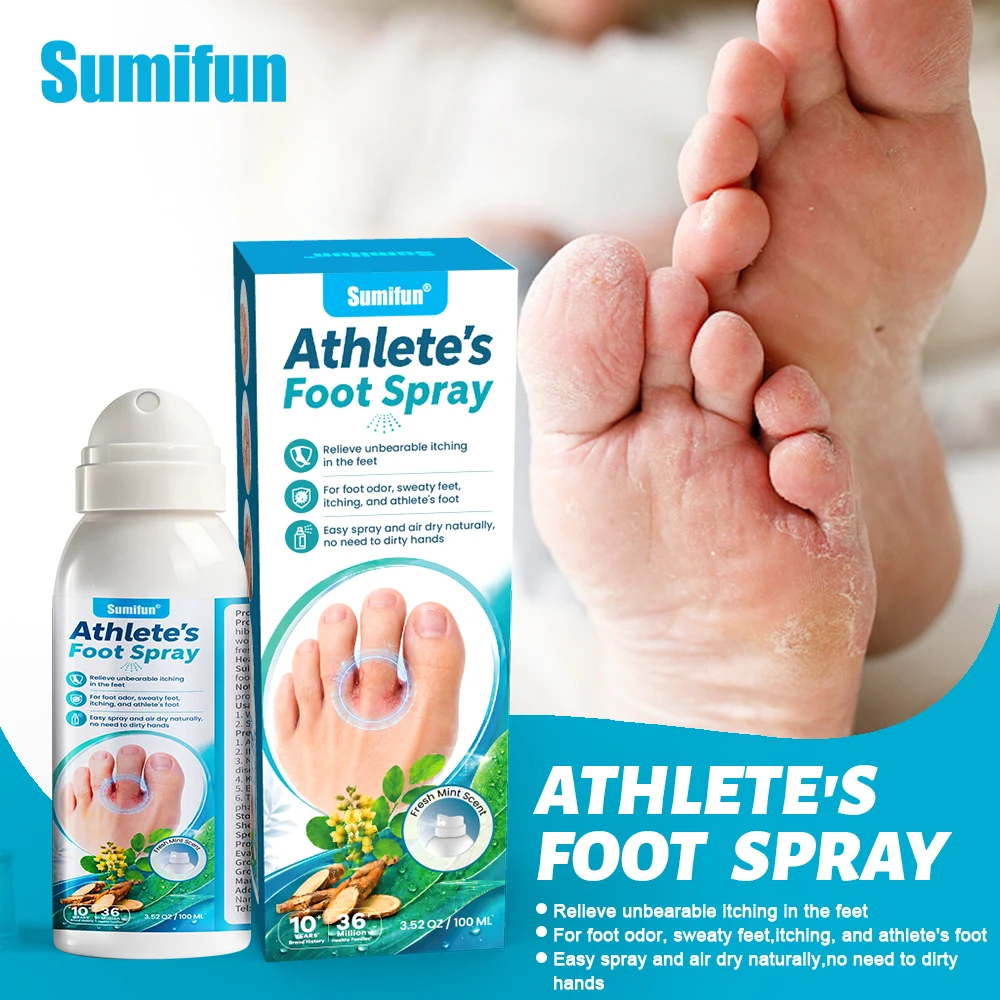 10/20Pcs Mint Foot Refreshing Spray Foot Care Body Health Care