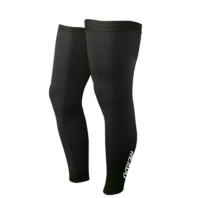 الدراجات الساق يغطي دفئا الحراري الصوف الشتاء الدراجات الركبة أدفأ حماية الساق المضادة للانزلاق الرجال النساء الرياضة نصف طماق #6