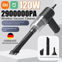 Xiaomi Mijia 2900000PA Vacuum Cleaner 120w Wireless High Powerful 2 in 1 Wet Dry Dual Use Portable Large Suction Vacuum Cleaner