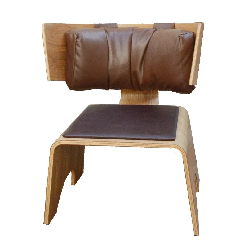 Sofa chair Nordic retro leather B & B furniture negotiation dessert restaurant sofa combination