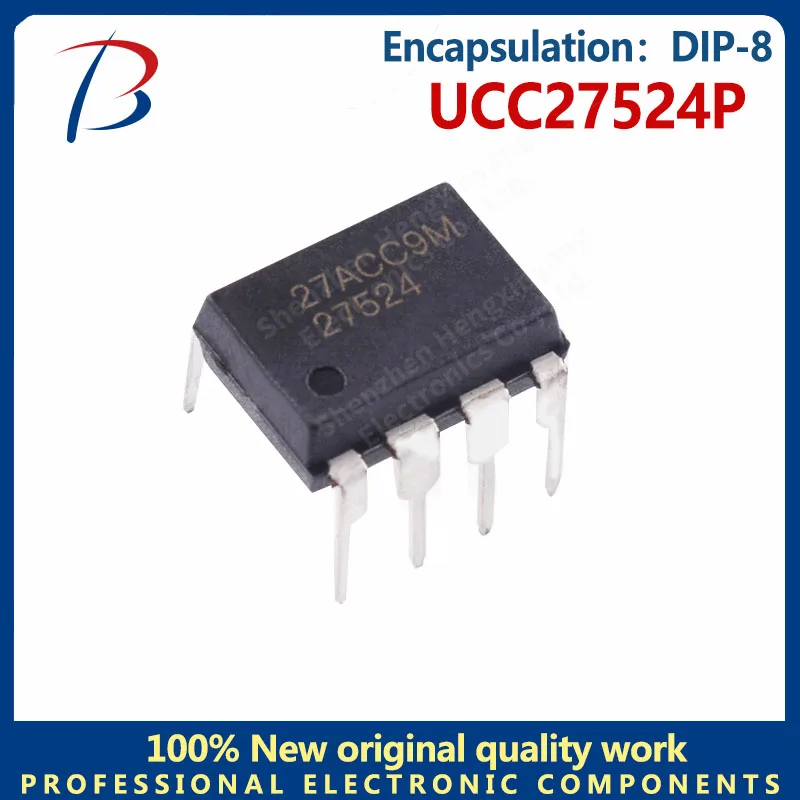 5PCS  UCC27524P power driver chip in-line package DIP-8