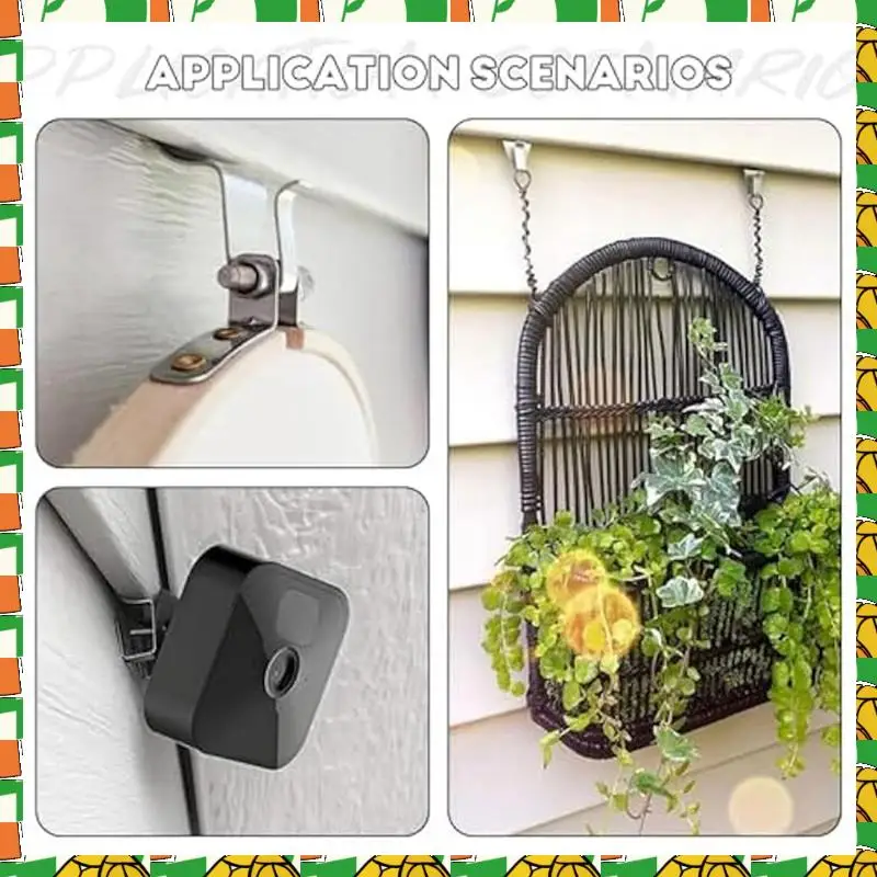 

Профессиональный инструмент, 10 шт., крючки для сайдинга, крючки для подвешивания на открытом воздухе, виниловые сайдинговые зажимы без отверстий для подвешивания декора