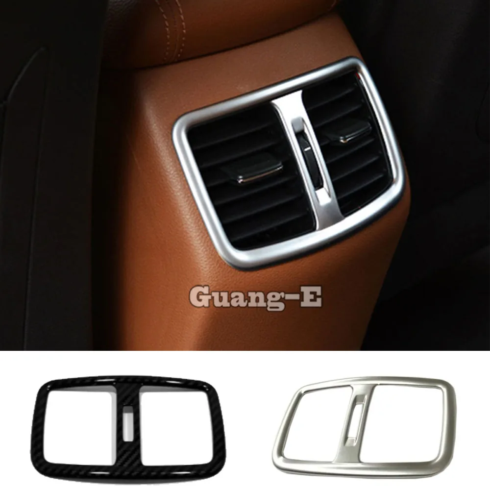 

For Hyundai Tucson 2015 2016 2017 2018 2019 Styling Garnish Cover Trim Rear Upside Air Conditioning Outlet Vent Panel Hood 1pcs