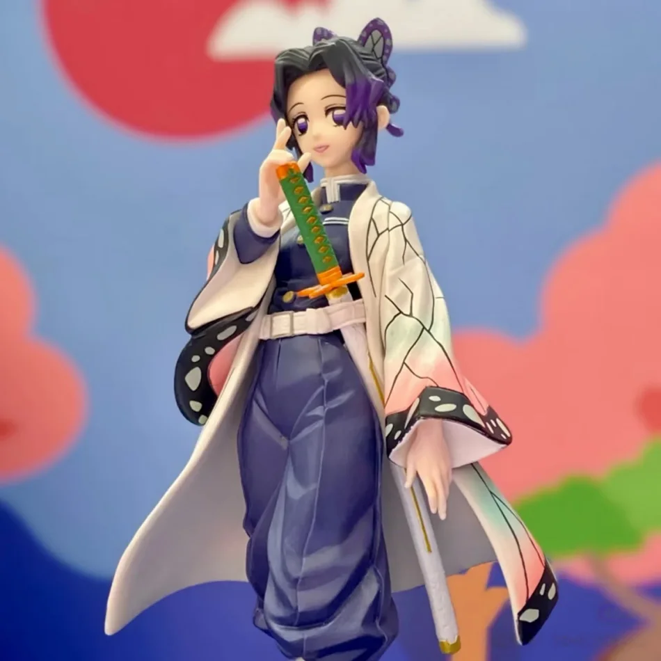 15CM Anime Demon Slayer Figur Kochou Shinobu Kamado Nezuko Figur Kimetsu no Yaiba Kizuna no Sou Action-Standfiguren – Detail 3