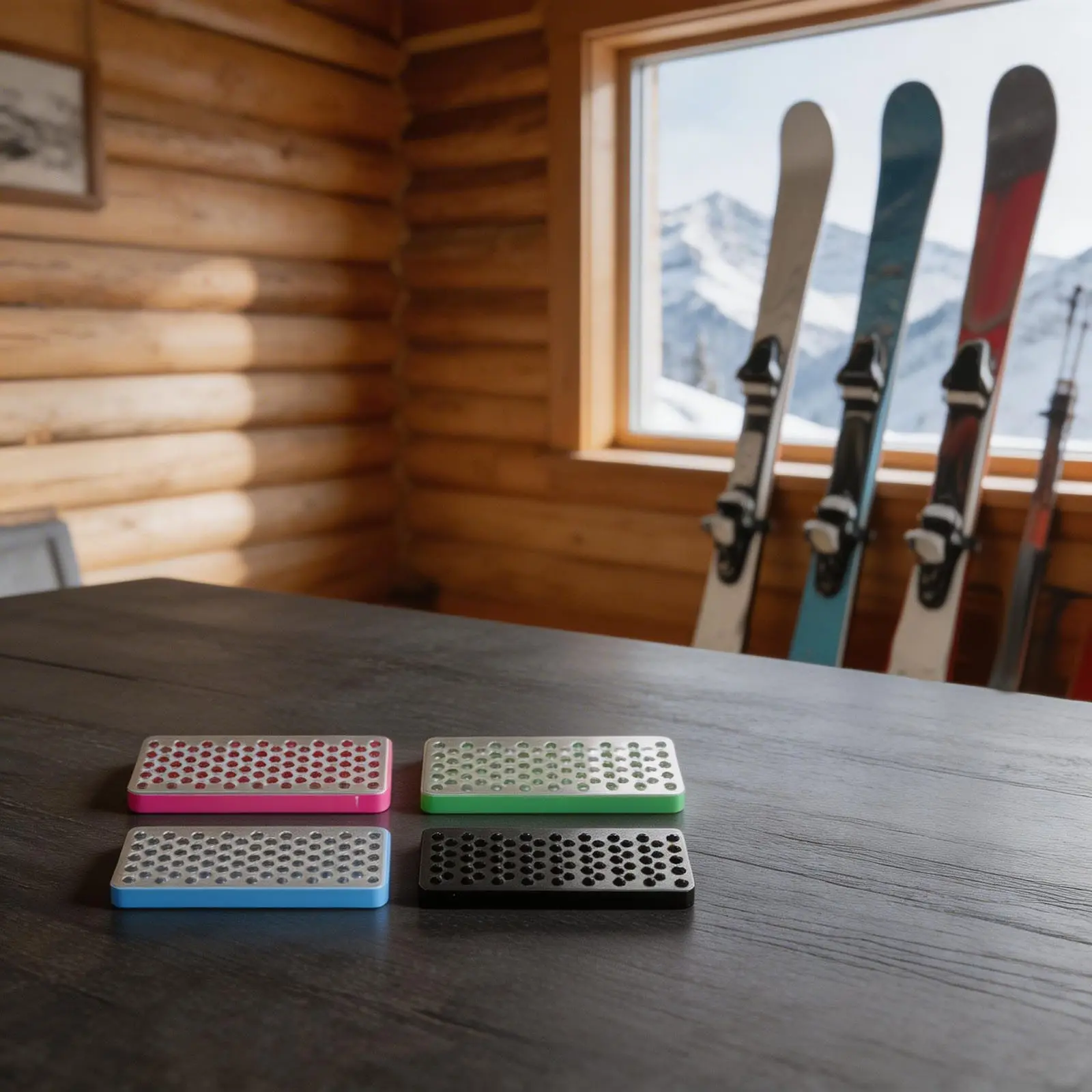 Portable Ski Edge Trimmer Tool for Sharpening Rust Removal Deburring and Polishing Single or Double Blade for edges