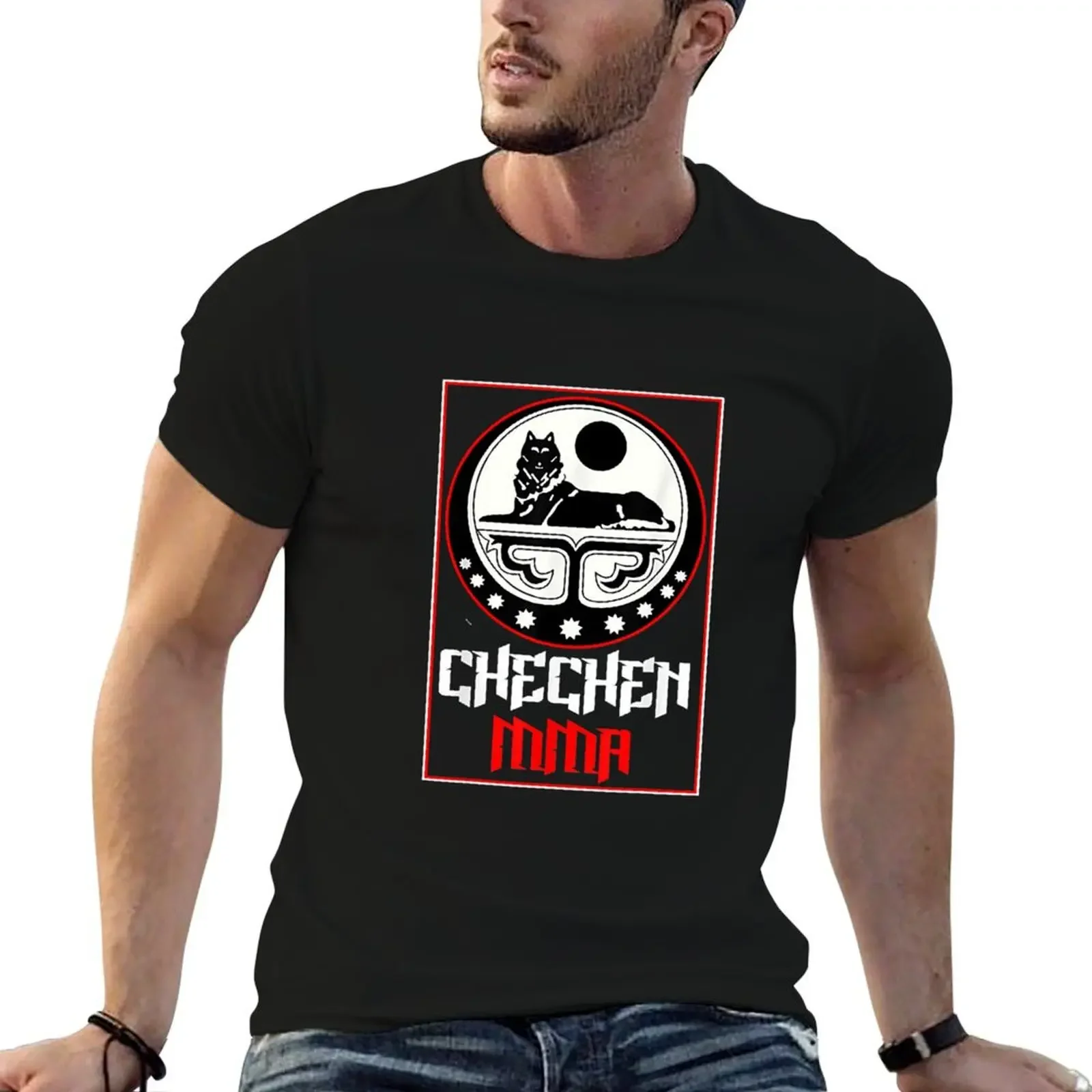 Chechen MMA Chechnya Fight T-Shirt anime clothes summer clothes t shirts for men graphic