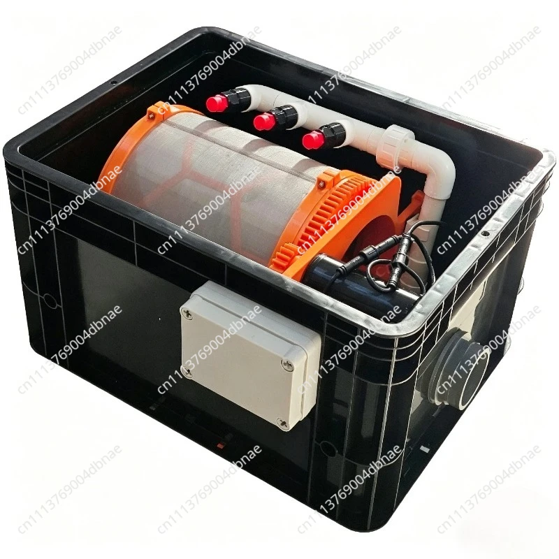 Fish Pond Conversion Microfilter Automatic Sewage Circulation System Pond Water Filter Purification Equipment 5T traffic usage