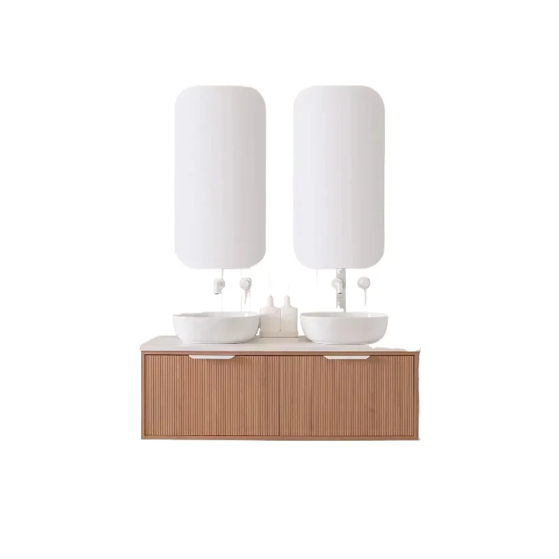 

High quality sink floating wall mounted bathroom basin cupboard furniture bathroom vanity with sink