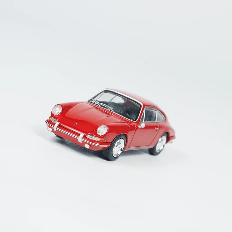 Exibição de carro modelo MINIGT, veículo metálico, por 901 1963, 1:64, vermelho, #695