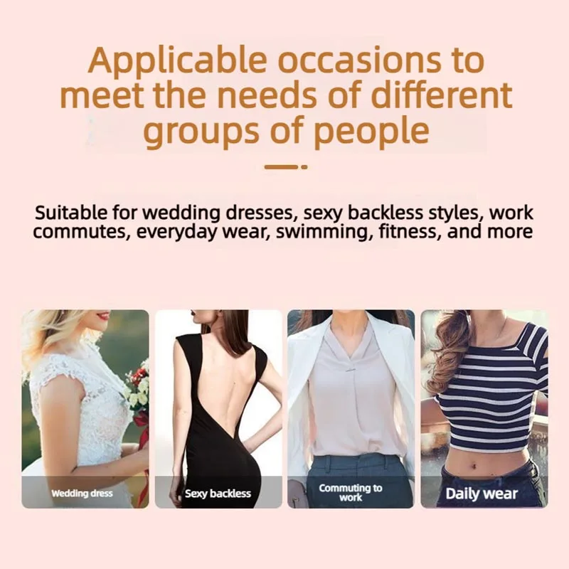 1 pcs of elastic breast-lifting patches—invisible and breathable—also suitable as sports tape for joint support image 3
