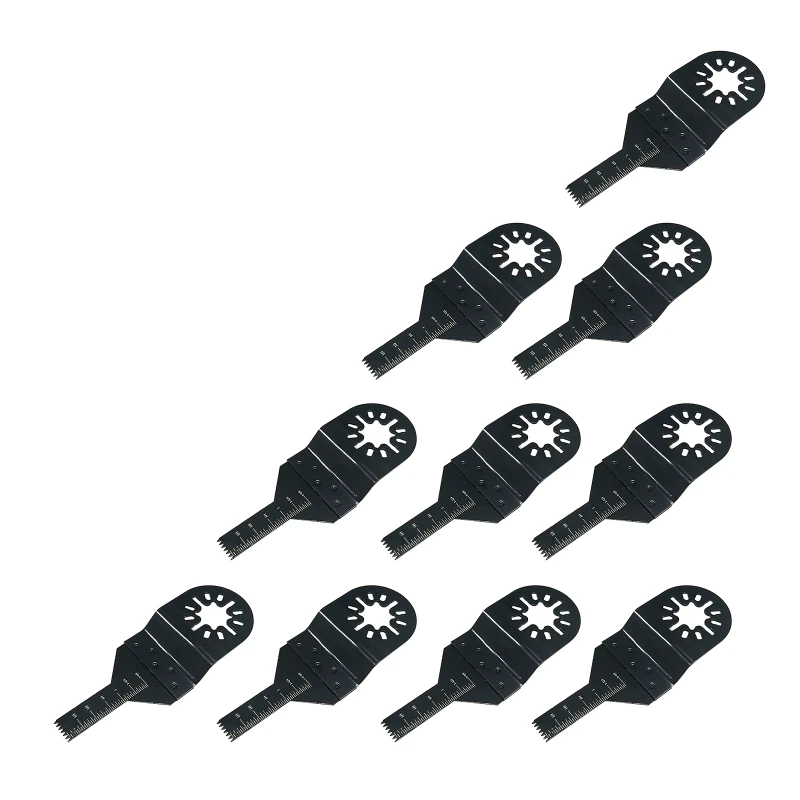 10pcs Fast Release Oscillating Tool Vane Simple to Use for Efficient Cutting