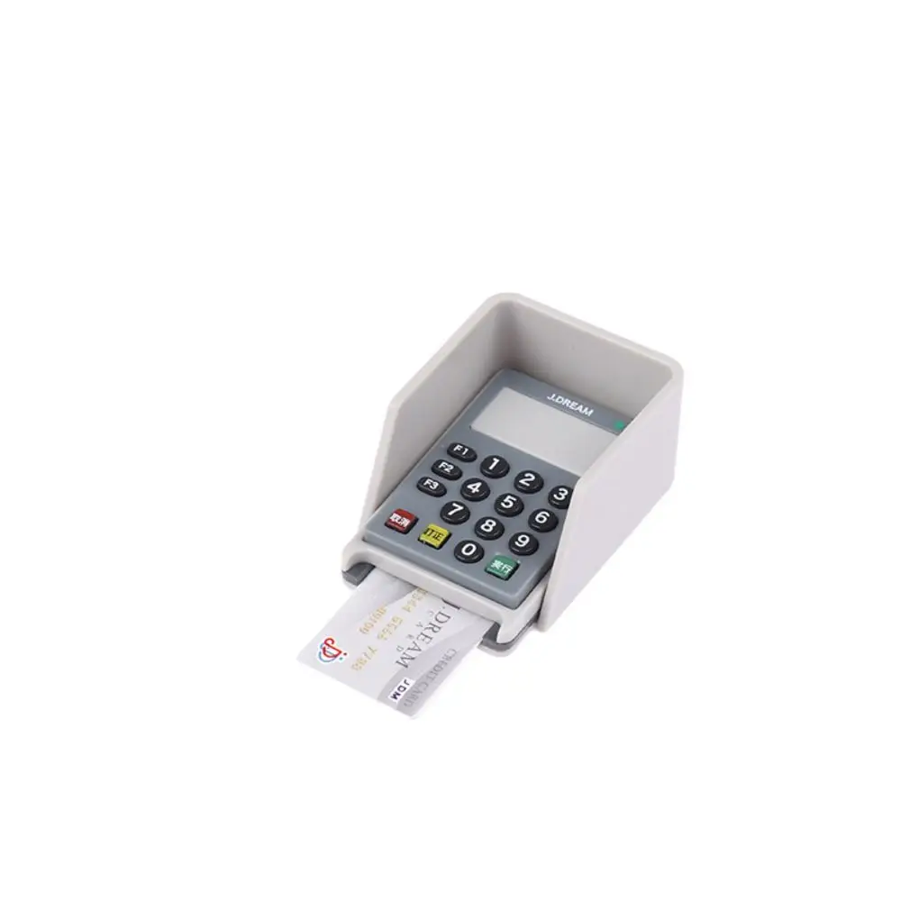 1:6/1:12 Scale Dollhouse POS Machine DIY Scene Making Miniature Cash Register Playing House Photo Props Supermarket Cashier