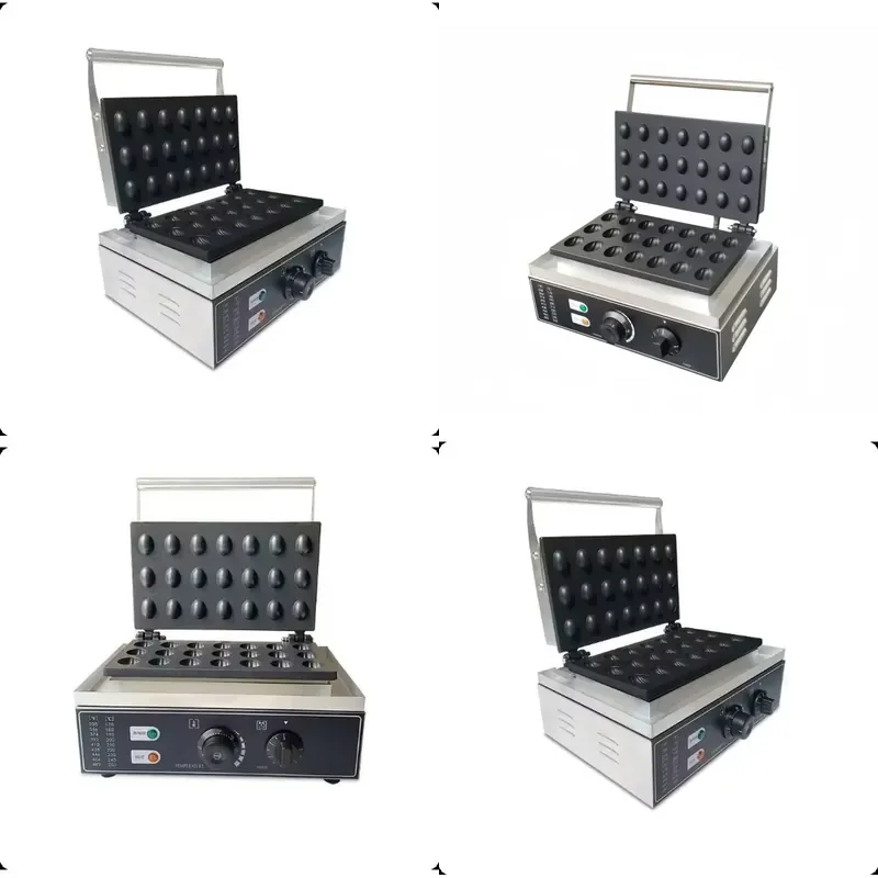 Commercial Mini Pancake Maker Electric Multi-Functional Pastry Machine Walnut Cakes Biscuits Baked Pastries Maker