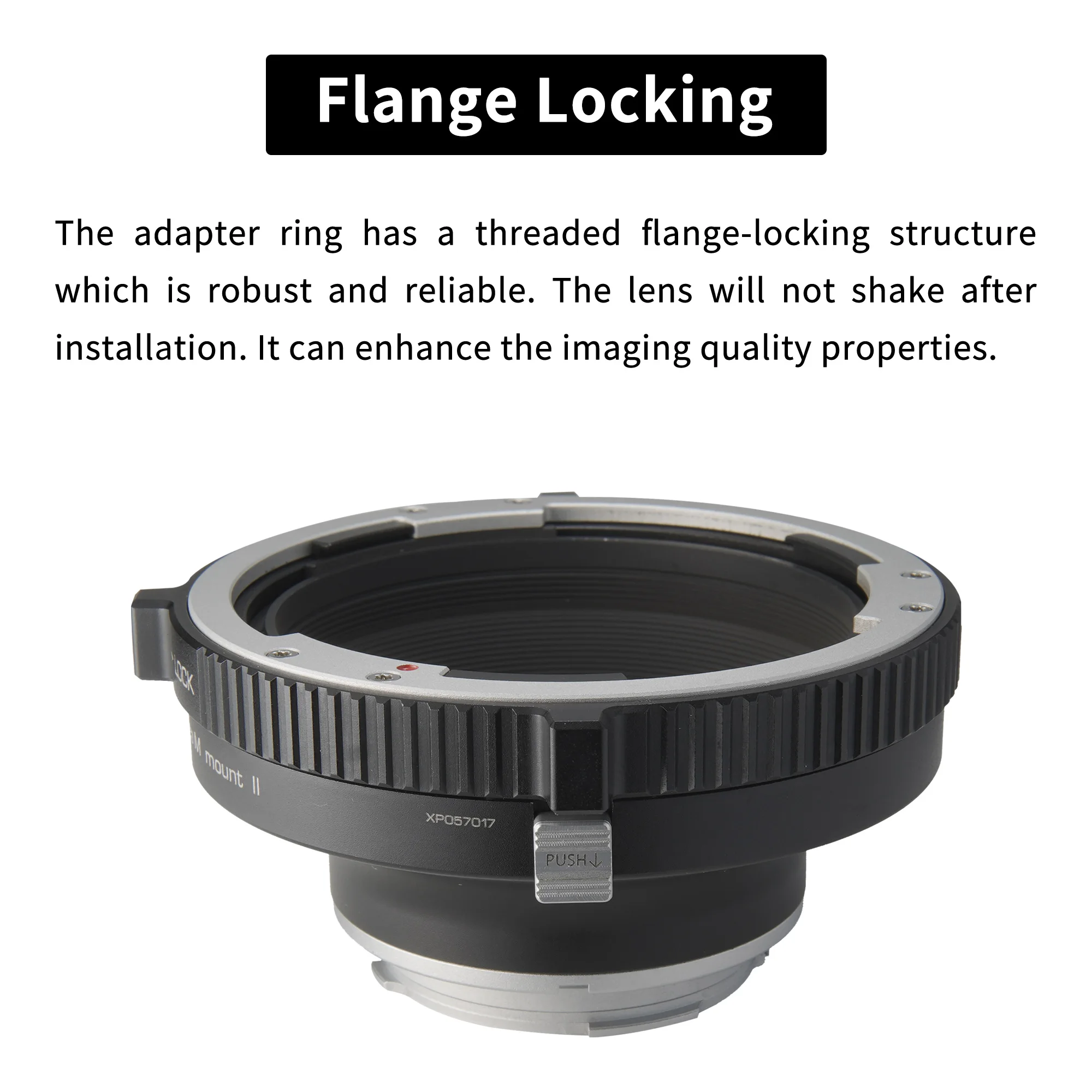 XPIMAGE M645 to M Lens Mount Adapter Ring for Mamiya 645 Lens to Leica M Camera M8 M9 M10 M11