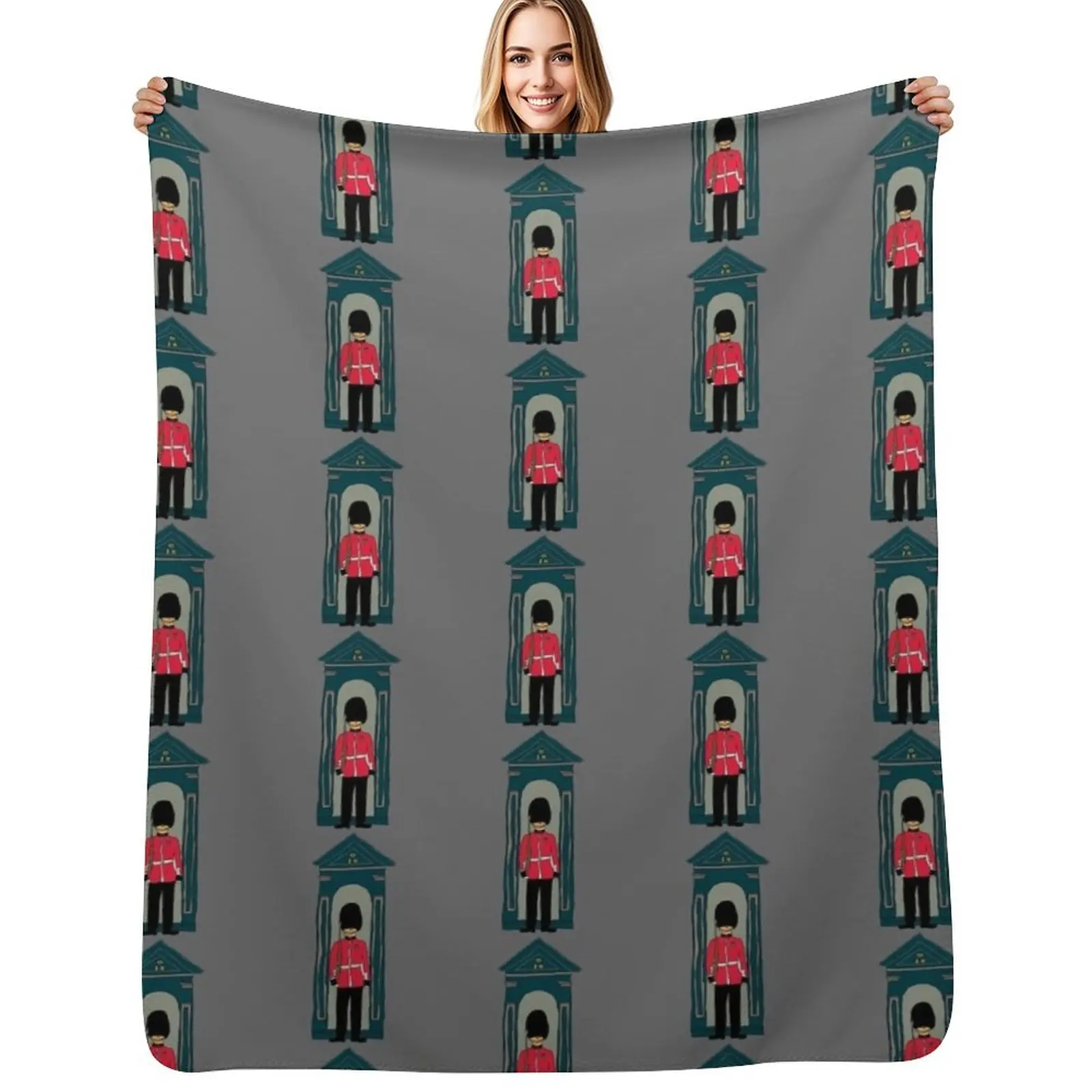 Guardsman Throw Blanket Durable Warm Blanket for Daily Home Use