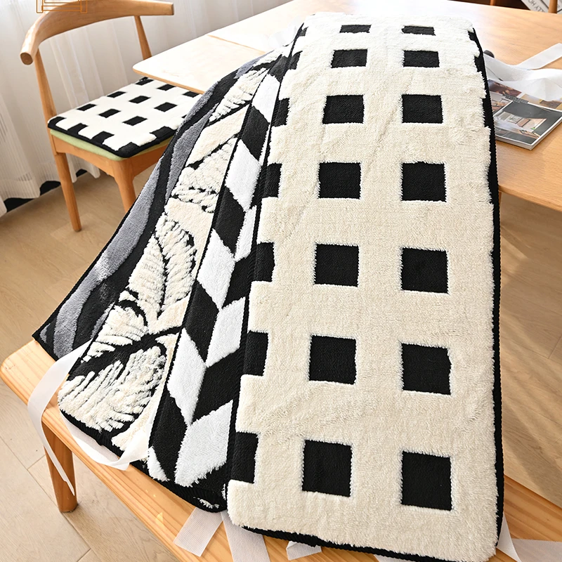 NEW Multi-sizes Plush Bench Cushions Non-slip Chair Seat Sofa Bay Window Cushions Restaurant Garden Bench Seat Swing Seat Pad