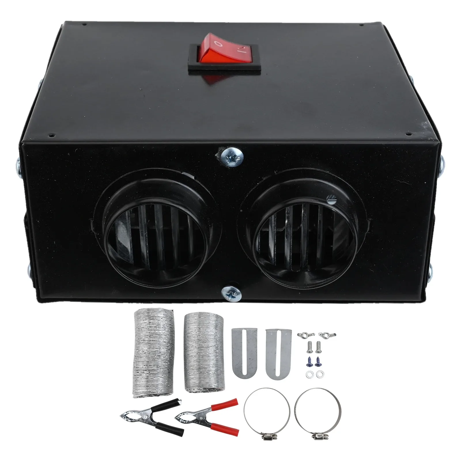 

Vehicle Heating 12V Car Heater Car Windshield Heater Cozy Environment Dual Port Design Effective Heating Solution For Camper