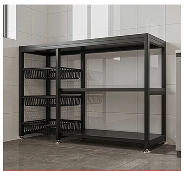 

Multifunctional Storage Floor Multi-Layer Microwave Oven Storage Shelf Household Storage Shelf