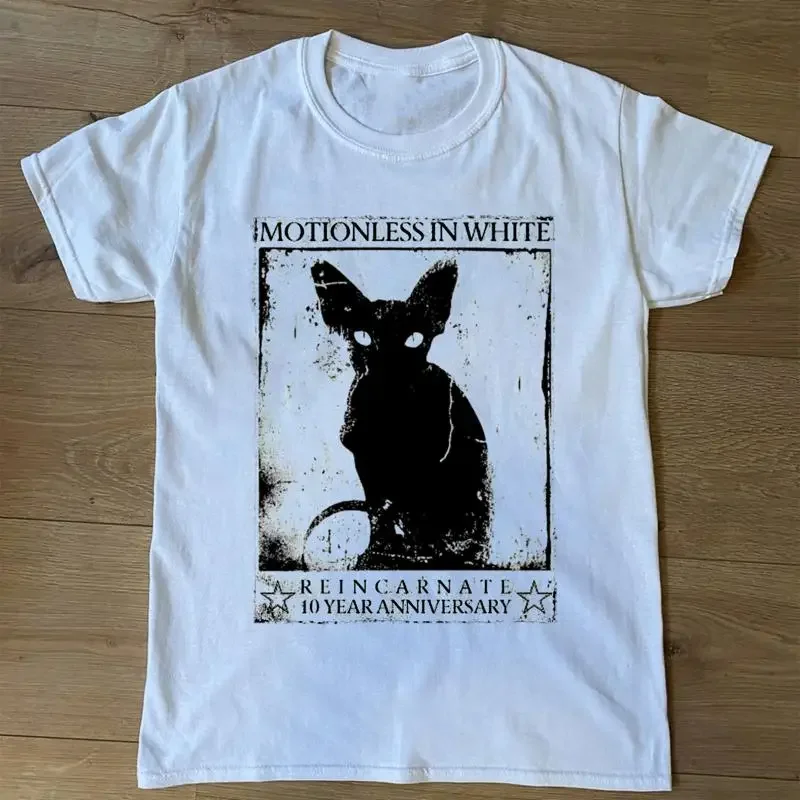 Motionless In White Sphynx Reincarnate 10 Year Anniversary 2024 T Shirt