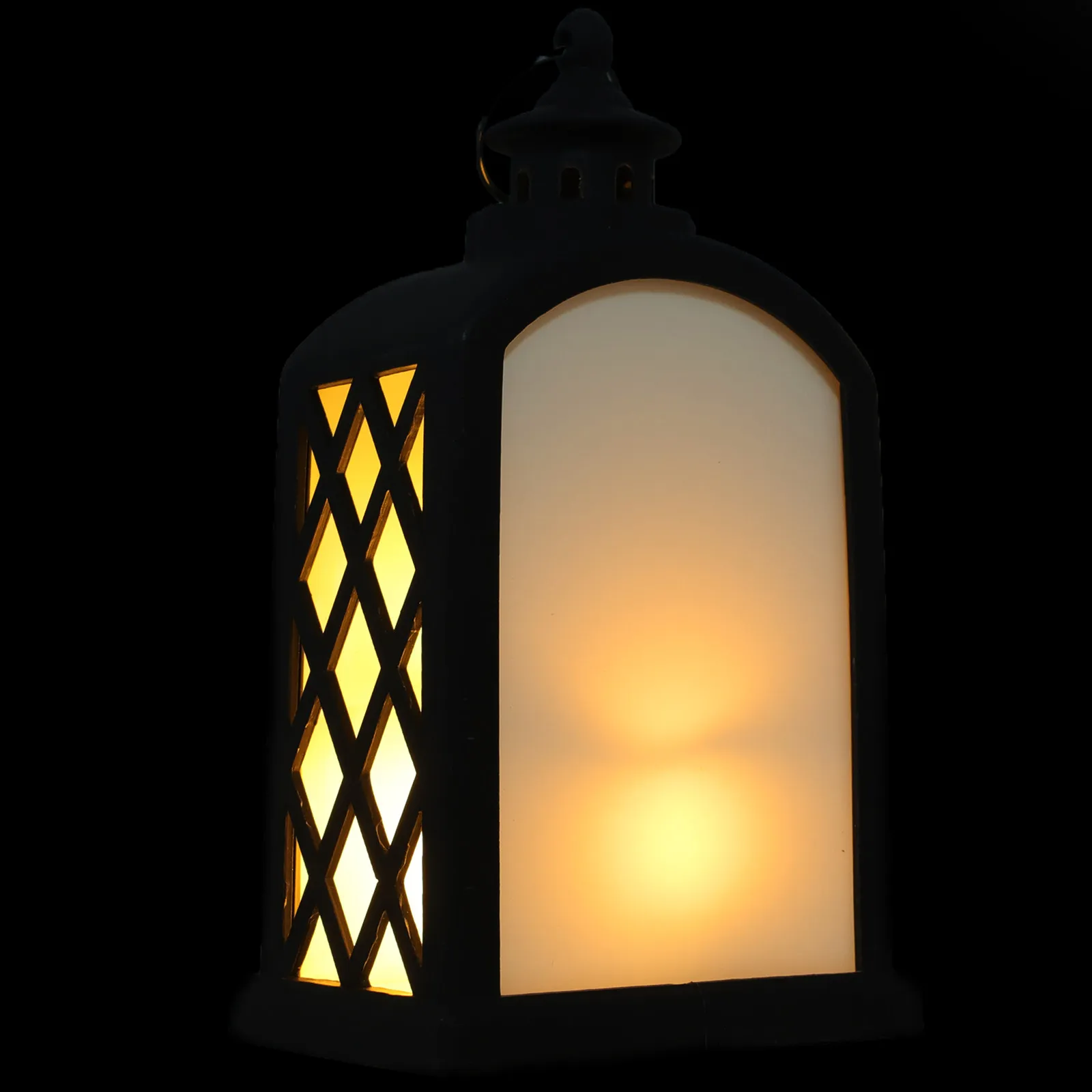 

Christmas Lantern LED Lighted Heat Sublimation Night Lamp for Home Xmas Party Decor Warm Festival Ambiance Decoration