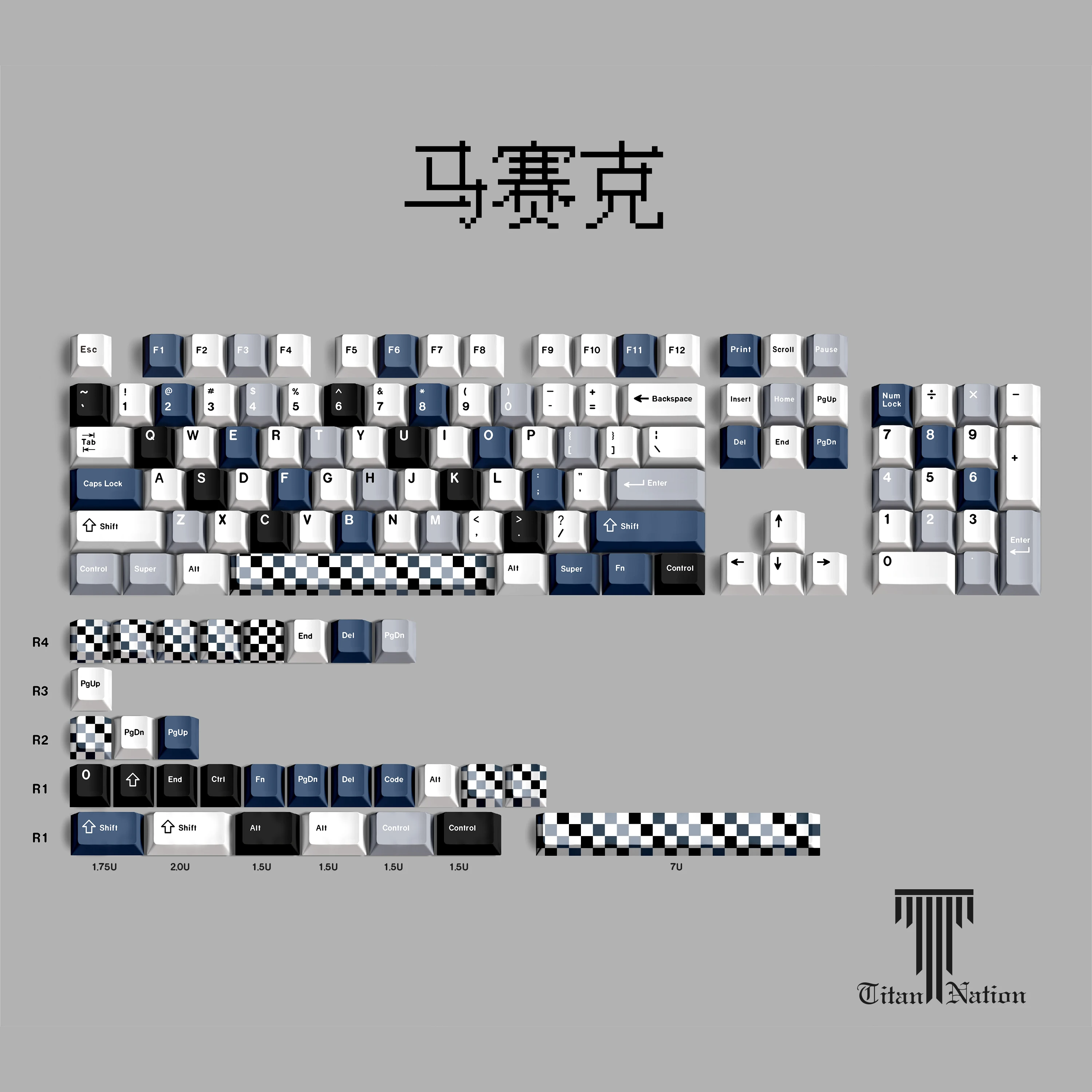 

Reproduction Mosaic theme 134Keys Cherry Profile PBT Dye Sublimation keycaps For GX87 Crush80 Rainy75 Hi75 Mechanical Keyboard