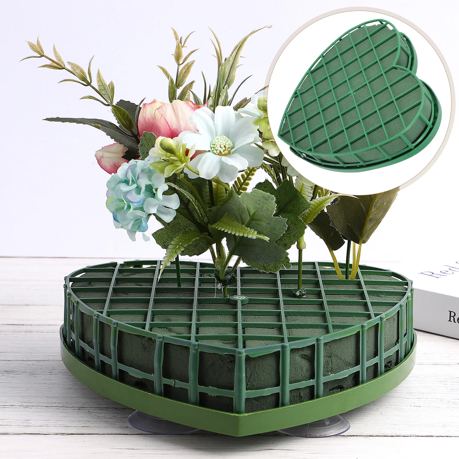

Car Front Mud Wedding Ornament Flowers Suction Cup Decoration Decorative Floral Arrangement