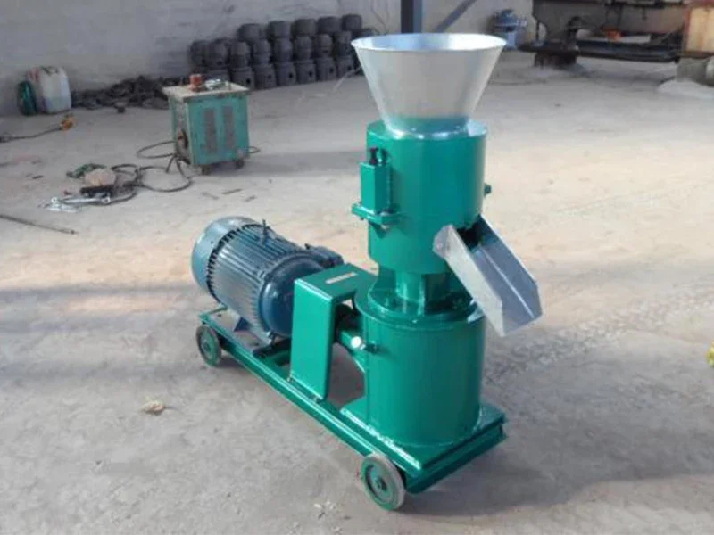 Small Size Flat Die Pellet Making Machine