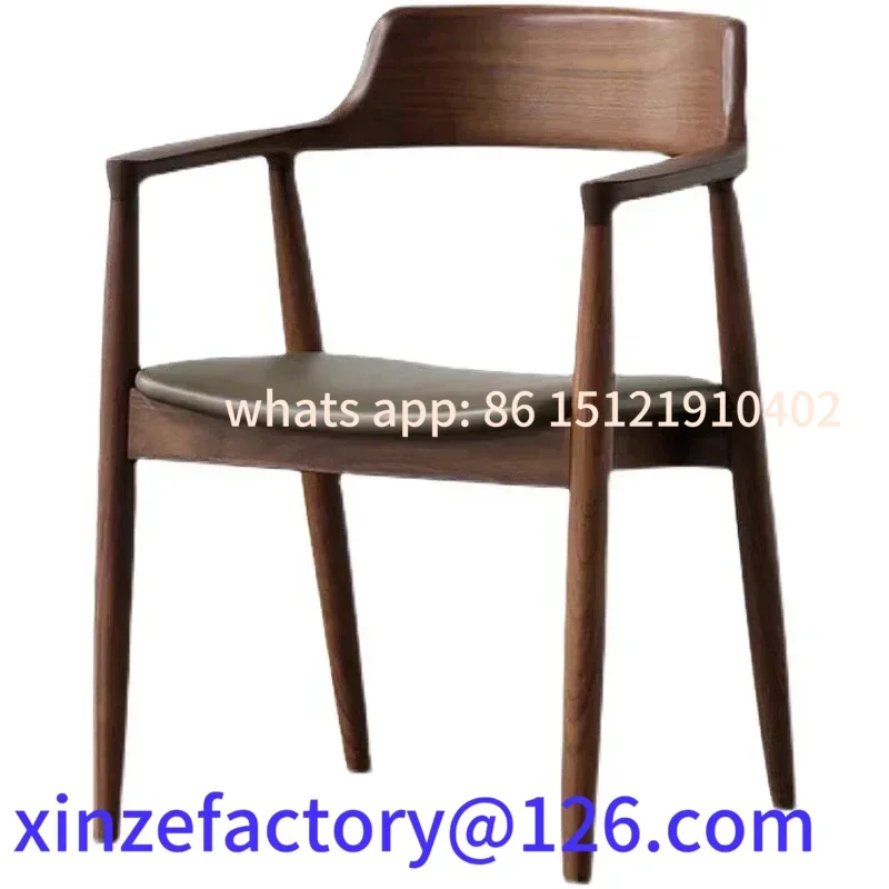 

Customizable Wood Dining Chair Office Chairs Chaise Salle Manger Nordic Kitchen Design Living Room Rooms Dressing Chic Modern Lu