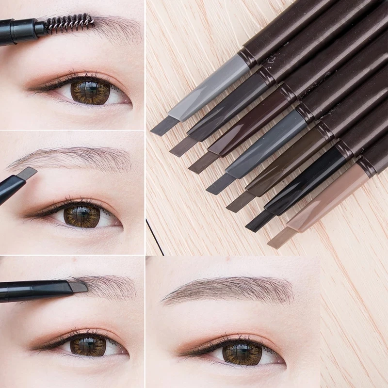 New Eye Brow Tint Cosmetics Natural Long Lasting Paint Eyebrow Waterproof Black Brown Eyebrow Pencil Makeup Cosmetics