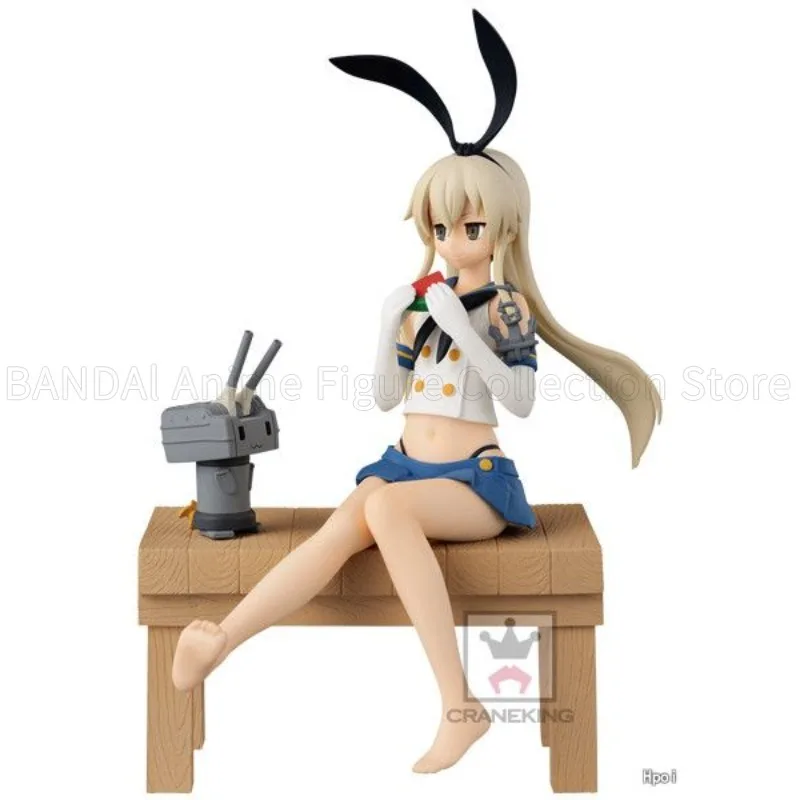 In Stock Original BANPRESTO SQ Kantai Collection -KanColle- Shimakaze Toys Model Decoration Gift Collection view 2