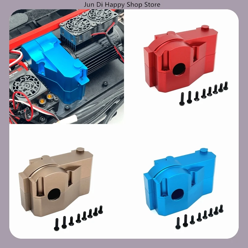 

MJX 1/7 7303 7304 RC Car Metal Upgrade Mid Motor Gearbox Cover Spare Parts​