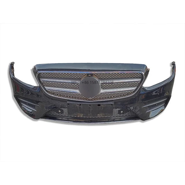 

the Front Bumper and Grille Grill Diffuser of the for E-Class W213 Luxury Edition